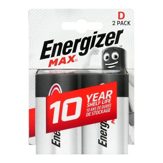 Bateria alkaliczna Energizer Max D / LR20 - 2 sztuki (blister)