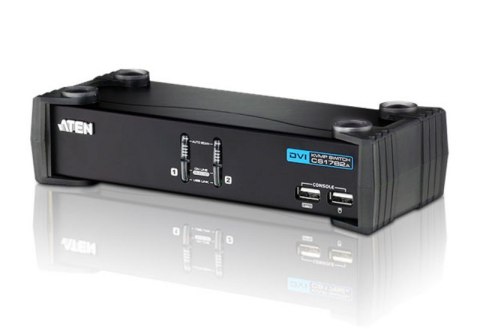 ATEN Przełącznik KVMP USB DVI/Audio CS-1762A