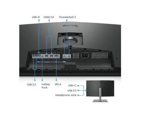 Benq Monitor 31.5 cala PD3225U LED 5ms/2K/2000:1/HDMI/Czarny