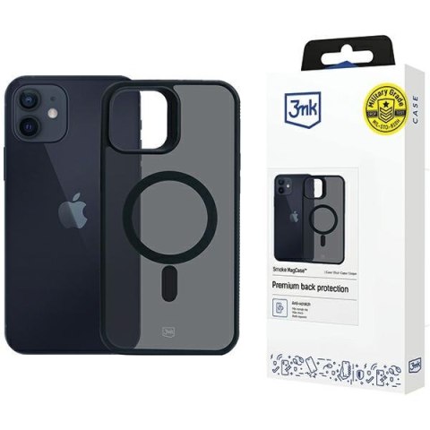 3MK Smoke MagCase | Etui do iPhone 12/12 Pro