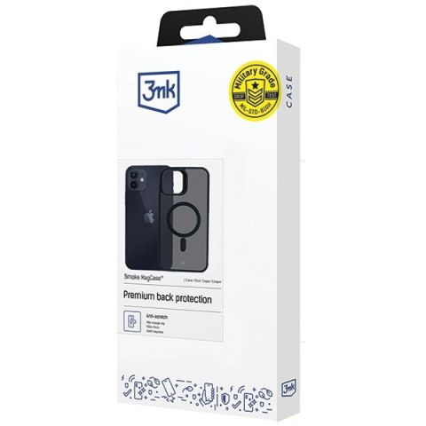 3MK Smoke MagCase | Etui do iPhone 12/12 Pro