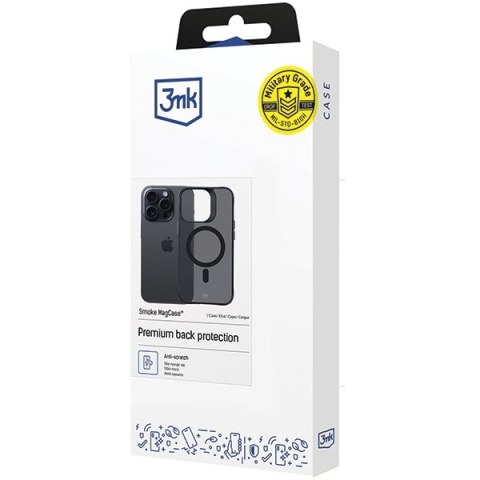 3MK Smoke MagCase iPhone 15 Pro 6.1"
