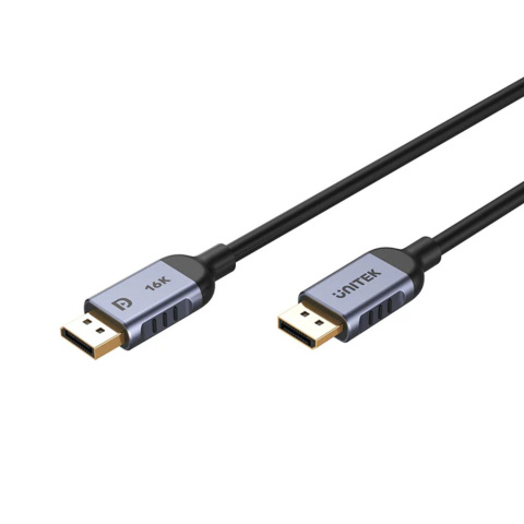 Unitek Przewód DisplayPort 2.1 | 8K@120Hz | 1,5m | C1626GY01-1.5M