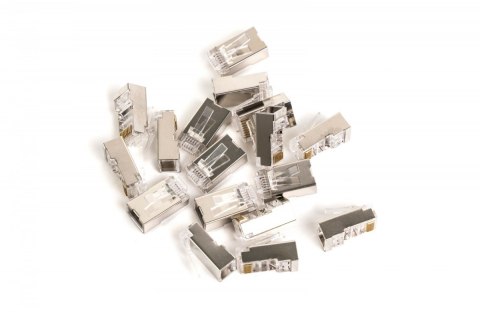 Digitus Wtyk RJ45 (8P8C) przelotowy, kat.5e, ekranowany, AWG 26-24, opakowanie 100 szt