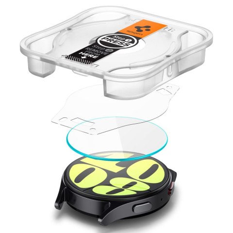 2x Szkło hartowane do Samsung Galaxy Watch 7 44mm | Spigen Glas.TR EZ Fit Clear