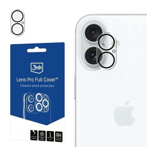 3MK Lens Pro Full Cover iPhone 16/ 16 Plus