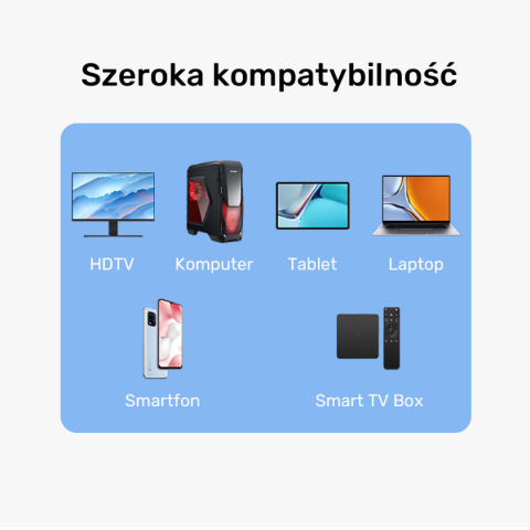 Unitek Bezprzewodowy nadajnik HDMI | Zasięg do 50m | Czarny | V1184A01