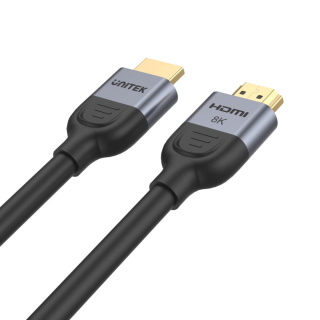 Unitek Kabel HDMI 2.1 8K 60Hz | Czarny | 1,5m | C11086GY01-1.5M