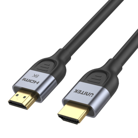 Unitek Kabel HDMI 2.1 8K 60Hz | Czarny | 3m | C11086GY01-3M