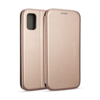 Beline Etui Book Magnetic Samsung A41 A4 różowo-złoty/rose gold