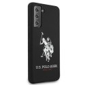 US Polo USHCS21MSLHRBK S21+ G996 czarny/black Silicone Logo