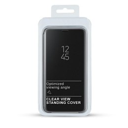 Etui Clear View Samsung A72 4G/5G czarny/black