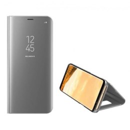 Etui Clear View Samsung A72 4G/5G srebrny/silver