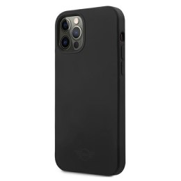 Mini MIHCP12LSLTBK iPhone 12 Pro Max 6,7" czarny/black hard case Silicone Tone On Tone