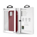 Mini MIHCP12LSLTRE iPhone 12 Pro Max 6,7" czerwony/red hard case Silicone Tone On Tone
