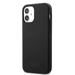 Mini MIHCP12SSLTBK iPhone 12 mini 5,4" czarny/black hard case Silicone Tone On Tone