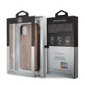 Mercedes MEHCN65VWOLB iPhone 11 Pro Max hard case brązowy/brown Wood Line Walnut