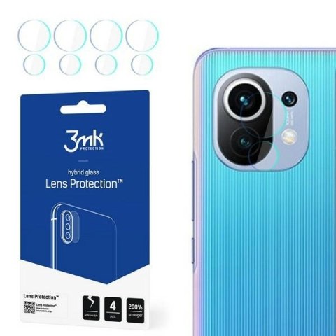 3MK Lens Protect Xiaomi Mi 11 5G Ochrona na obiektyw aparatu 4szt