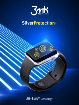 Zabezpieczenie smartwatcha antyuderzeniową, antymikrobową folią ochronną SilverProtection+