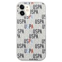 US Polo USHCP12SPCUSPA6 iPhone 12 mini 5,4" biały/white Logo Mania Collection