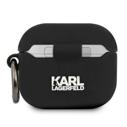 Karl Lagerfeld AirPods 3 cover czarny Silicone Ikonik