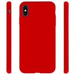 Mercury Silicone Samsung Note 20 N980 czerwony/red