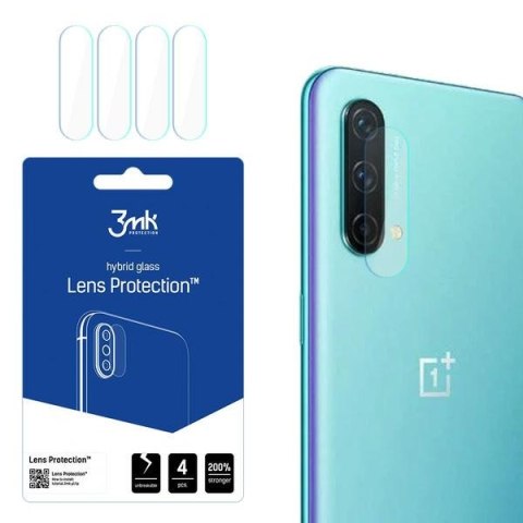 4x Ochrona na obiektyw aparatu do OnePlus Nord CE 5G | 3MK Lens Protect