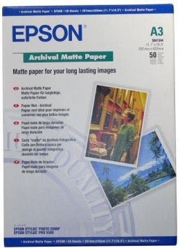 Epson Papier Archival Matowy 50 arkuszy 189 g/m2 A3