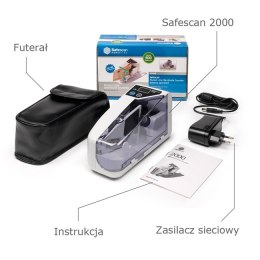 SafeScan 2000 - liczarka banknotów, model kieszonkowy
