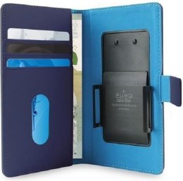 PURO Smart Wallet XL etui uniwersalne niebieskie/blue 5.1