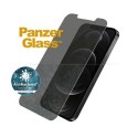 PanzerGlass Standard Super+ iPhone 12/12 Pro Privacy Antibacterial