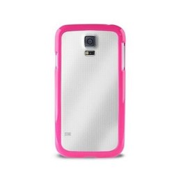 Puro Clear Cover Samsung G900 S5 różowy SGS5CLEARPNK