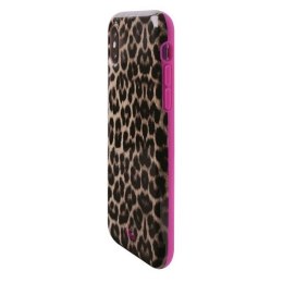 Puro Glam Leopard Cover iPhone Xs/X różowy/pink Limited Edition IPCXCLEO2PNK