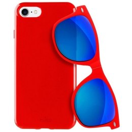 Puro Sunny Kit etui iPhone 7/8 + okulary SE 2020 / SE 2022 czerwony/red IPC747SUNNYKIT1RED