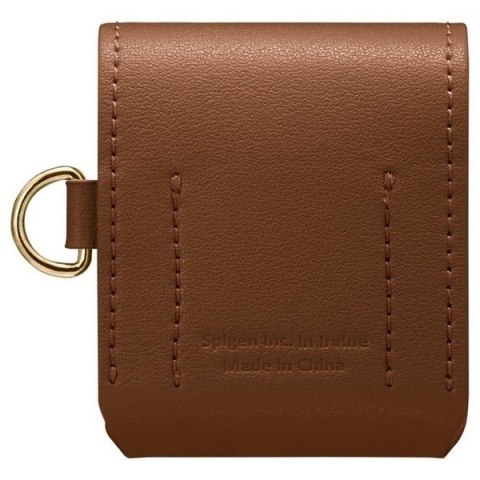 Spigen La Manon AirPods Case PU Leather brązowy/brown 074CS26378