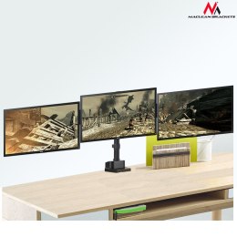 Maclean Uchwyt biurkowy na 3 monitory MC-811