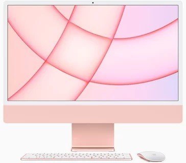 Apple 24 cale iMac Retina 4.5K: M1, 8/8, 8GB, 512GB - Różowy