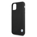 Etui BMW BMHCN61RCDPK iPhone 11 6,1" / Xr czarny/black hardcase Leather Deboss