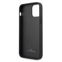 Etui BMW BMHCP12MRSPPK iPhone 12/12 Pro 6,1" czarny/black hardcase Leather Curve Perforate