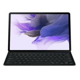 Etui z klawiaturą Samsung EF-DT730UB Tab S7+/S7 FE czarny Bookcover Keyboard