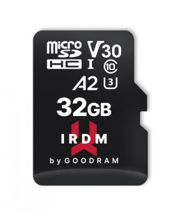 GOODRAM Karta pamięci microSD IRDM 32GB UHS-I U3 A2 + adapter