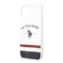 US Polo USHCN58PCSTRB iPhone 11 Pro biały/white Tricolor Pattern Collection