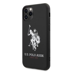 US Polo USHCN58SLHRBK iPhone 11 Pro czarny/black Silicone Collection