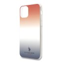 US Polo USHCN58TRDGRB iPhone 11 Pro czerwono-niebieski/blue&red Gradient Pattern Collection