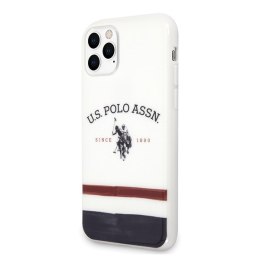 US Polo USHCN65PCSTRB iPhone 11 Pro Max biały/white Tricolor Pattern Collection