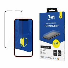 3MK FlexibleGlass Max | Szkło hybrydowe do iPhone 13 Pro Max Czarny