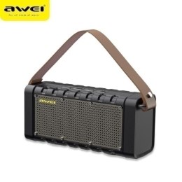 AWEI głośnik Bluetooth 5.0 Y668 20W z power bankiem czarny/black