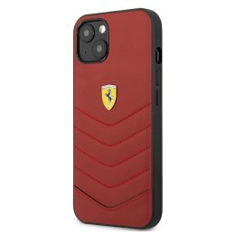 Ferrari FEHCP13MRQUR iPhone 13 6,1" czerwony/red hardcase Off Track Quilted