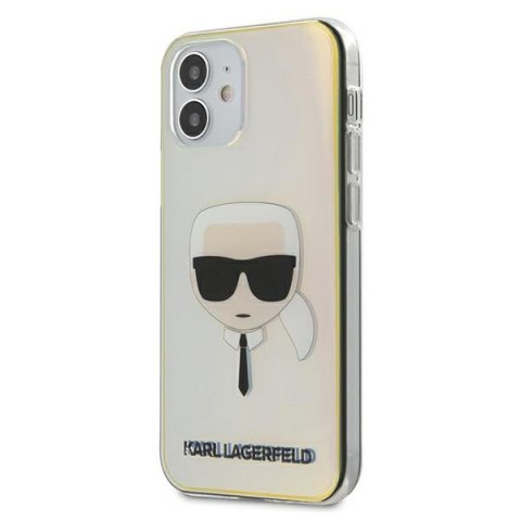 Karl Lagerfeld KLHCP12SPCKHML iPhone 12 mini 5,4" multicolor hardcase Iridescent Karl`s Head