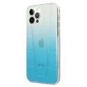 Mercedes MEHCP12MCLGBL iPhone 12/12 Pro 6,1" niebieski/blue hardcase Transparent Line